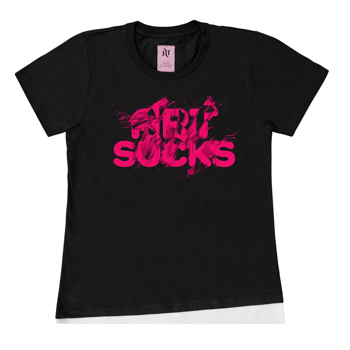 Art Sucks - Girlshirt