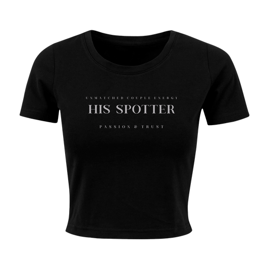 His Spotter - Cropped Shirt