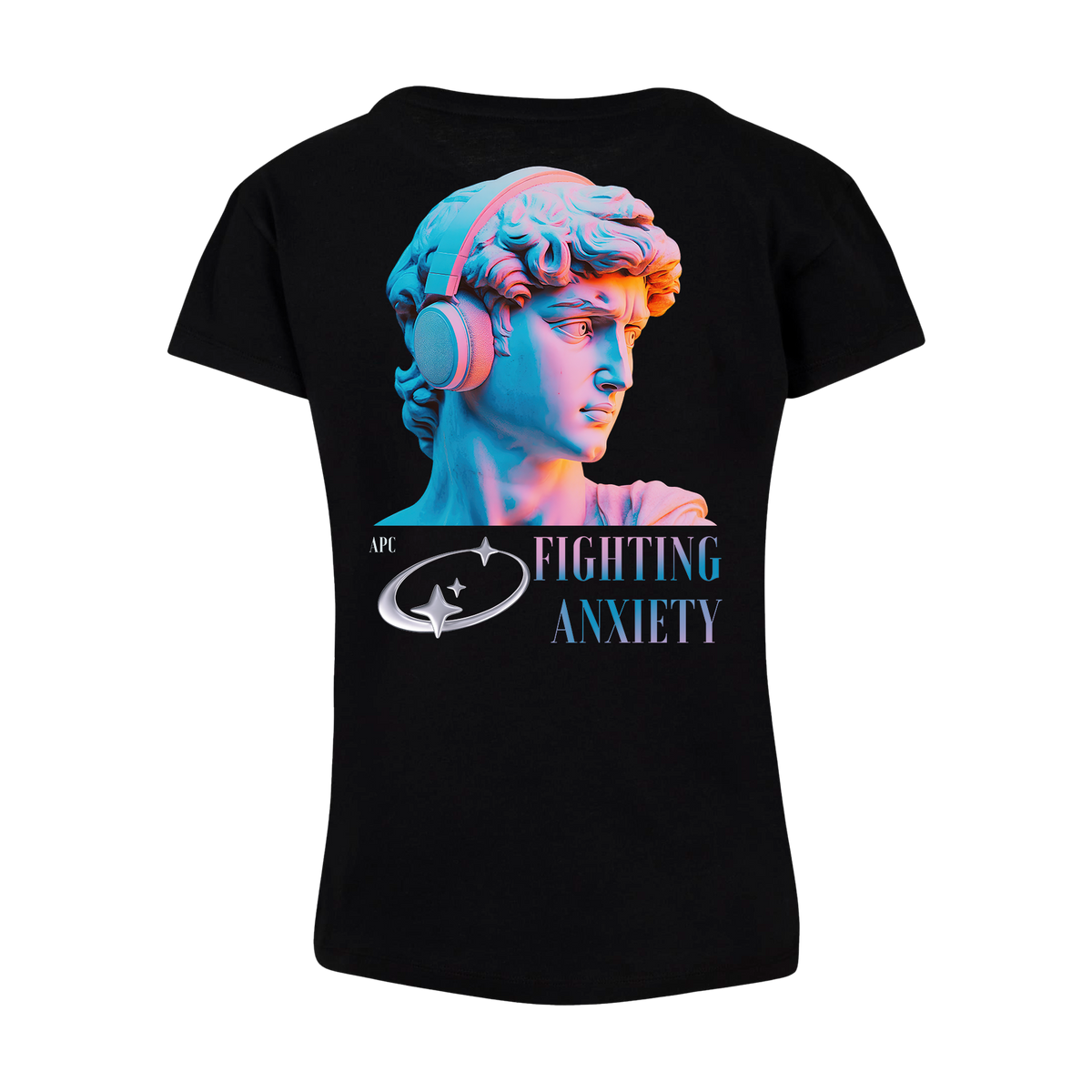 Fight Anxiety - Girlshirt